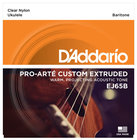 D`Addario EJ65B Pro-Arte Custom Extruded Baritone Ukulele Strings