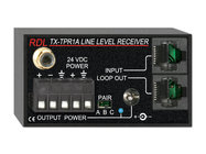 RDL TX-TPR1A Active 1-Pair Receiver, Twisted Pair Format-A , Balanced Line Output