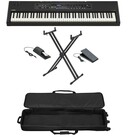 Yamaha CK88 Portable Stage Bundle 88-Key Stage Keyboard with Pro Stand, Soft Case, Sustain and Volume Pedal