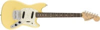 Fender American Performer Mustang [Restock Item] Offset Solidbody Electric Guitar with Rosewood Fingerboard, Vintage White