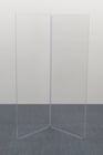 Clearsonic A2466X2 5.5' x 4' 2-Section Clear Acoustic Isolation Panel