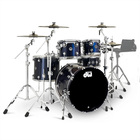 DW DEKTLC05TB DWe 5-piece Drum Kit Bundle