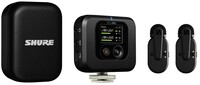 Shure MoveMic Two Receiver Kit 2x Wireless Clip-On Mics, Charge Case and Plug-in Receiver