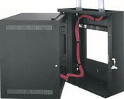 Middle Atlantic EWR-12-17SD 12SP Wall Mount Rack with Solid Door at 17" Depth