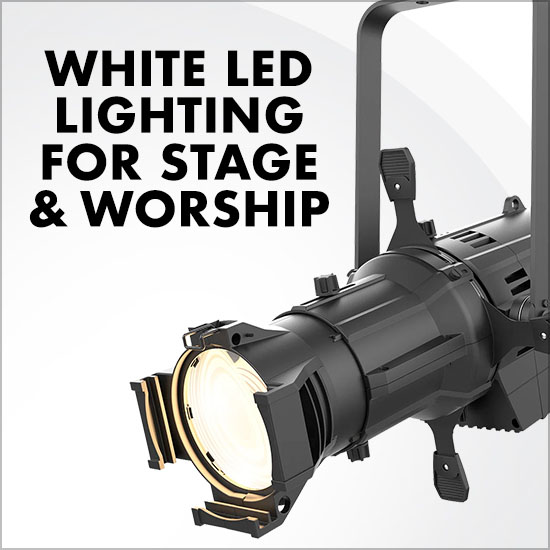 Lighting & Theatrical - White LED Lighting for Performance and Worship