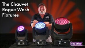 The Chauvet Rogue Wash Fixtures | Full Compass Spotlight